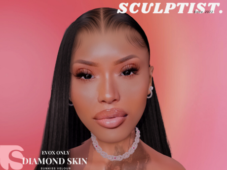 Second Life Marketplace - SCULPTIST: Diamond skin evox sunkiss